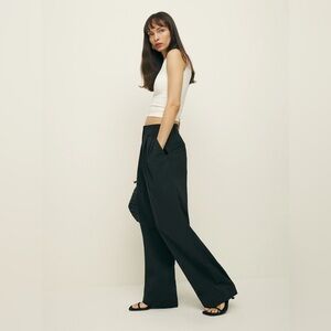 Reformation | Danielle Oversized Pants | Black